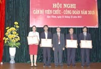 Kết quả hoạt động Viện Sốt rét-KST-CT Quy Nhơn năm 2015, bước đà quan trọng hướng đến 40 năm thành lập Viện (1977-2017)