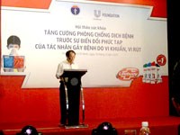 Tình hình dịch bệnh truyền nhiễm và hoạt động y tế dự phòng tháng 12 năm 2015