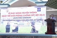 Lễ phát động truyền thông hưởng ứng Ngày thế giới phòng chống sốt rét 25/4/2016