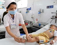 Biến chứng bệnh tay-chân-miệng