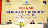Hiệu quả hoạt động quân dân y kết hợp chăm sóc và bảo vệ sức khỏe nhân dân