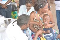 Chiến dịch chủng ngừa bệnh sốt vàng da ở  Congo DRC