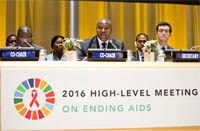 Đại hội đồng UN thông qua Tuyên bố chính trị 2016 chấm dứt đại dịch AIDS