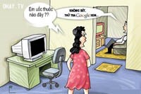 Uống thuốc theo Google