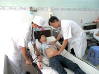 Rối loạn tiêu hóa trong sốt rét ác tính