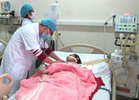 Biến chứng hô hấp trong sốt rét ác tính thể não