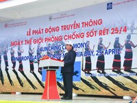 Bài phát biểu của PGS.TS Nguyễn Văn Chương-Viện trưởng viện Sốt rét-KST-CT Quy Nhơn tại ngày sốt rét thế giới 25-4-2017 tại huyện Ngọc Hồi tỉnh Kon Tum