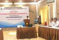 Hội thảo báo cáo kết quả đánh giá chương trình phòng chống và loại trừ sốt rét tại Việt Nam gia đoạn 2011-2016