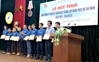 Giao lưu thể thao và Mít tinh chào mừng kỷ niệm 87 năm ngày thành lập Đoàn TNCS Hồ Chí Minh (26/3/1931 - 26/3/2018) 