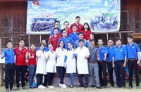 Đoàn Thanh niên Viện Sốt rét-KST-CT Quy Nhơn phối hợp với các cơ sở đoàn tỉnh Bình Định hưởng ứng Chiến dịch Thanh niên tình nguyện hè năm 2018