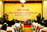 Bộ Y tế tổ chức Hội nghị công tác Tổ chức cán bộ năm 2018 