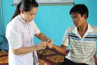 Dụ án RAI2E Quảng Trị-Triển khai giám sát thường quy ký sinh trùng kháng thuốc sốt rét