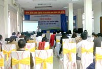 Dự án RAI2E Quảng Trị:Tập huấn cho  hơn 40 cán bộ tuyến huyện làm công tác truyền thông về phòng chống và loai trừ sốt rét