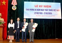 Viện Sốt rét-Ký sinh trùng-Côn trùng Quy Nhơn tổ chức Lễ Kỷ niệm 65 năm ngày Thầy thuốc Việt Nam (27/02/1955-27/02/2020)