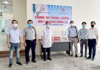 Viện Sốt rét-KST-CT Quy Nhơn và Trường Đại học Quy Nhơn cùng chung tay phòng, chống, đẩy lùi dịch bệnh Covid-19