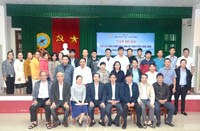 Viện Sốt rét-KST-CT Quy Nhơn tổ chức tập huấn công tác phòng, chống dịch COVID-19 cho cán bộ nhân viên y tế