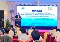 Tập huấn Nâng cao năng lực cán bộ Y tế cấp tỉnh về Quản lý các dịch vụ sốt rét thiết yếu trong bối cảnh dịch bệnh COVID-19