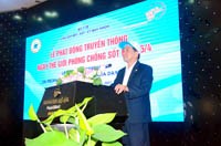 Viện Sốt rét-KST-CT Quy Nhơn tổ chức Lễ phát động truyền thông ngày Thế giới phòng chống sốt rét 25/4 năm 2021