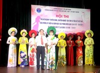 Công đoàn cơ sở Viện Sốt rét-Ký sinh trùng-Côn trùng Quy Nhơn tổ chức Hội thi “Phụ nữ ngành Y duyên dáng, chuyên nghiệp, tận tâm” năm 2021