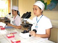 Cần chú trọng đầu tư và củng cố điểm kính hiển vi tuyến xã