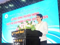 Bài phát biểu của Tổ chức Y tế Thế giới (WHO) tại Lễ phát động truyền thông Ngày thế giới phòng chống sốt rét 25-4-2022 tổ chức tại TP. Quy Nhơn, tỉnh Bình Định