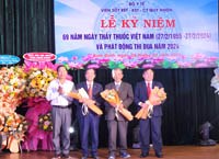 Hoạt động chào mừng Kỷ niệm 69 năm Ngày Thầy thuốc Việt Nam (27/02/1955-27/02/2024) và 47 năm Ngày thành lập Viện Sốt rét-Ký sinh trùng-Côn trùng Quy Nhơn (08/3/1977-08/3/2024)